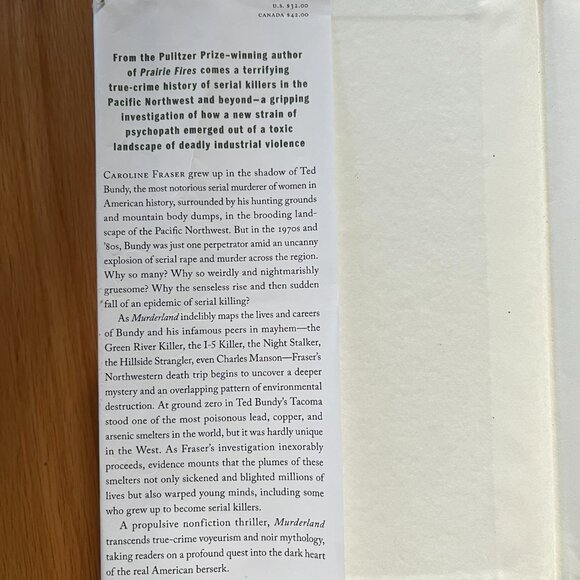 Murderland: Hardcover creepy true life thriller - Picture 5 of 7